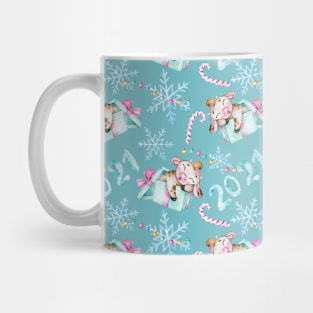 Cute Bull Pattern Mug